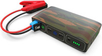 JUMP STARTER POWER WHENEVER YOU NEED IT -- AC-DC Compact Size Portable Power Bank with  120 Volt Power Inverter  !!