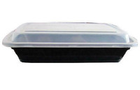 28 oz. Rectangular Take out Microwaveable Container