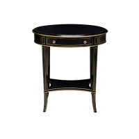 Maitland-Smith Solid Wood End Table with Storage