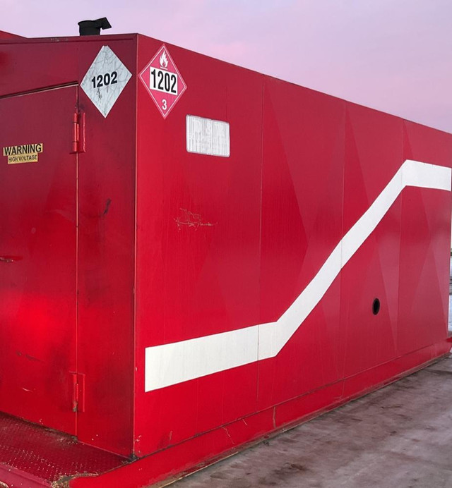 John Deere 250 KVA Diesel Skidded Generator m. in Other Business & Industrial in Manitoba