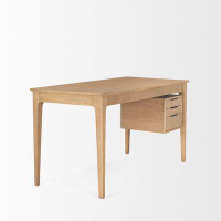 Hokku Designs Raynita Solid Wood Desk