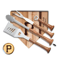 Baseball BBQ Grand Slam Pittsburgh Pirates 5-Piece Tool Set
