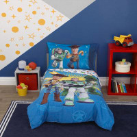 Disney Toys in Action 4 Piece Toddler Bedding Set