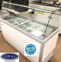 10 TUB ICE CREAM DIPPING CABINET - BRAND NEW