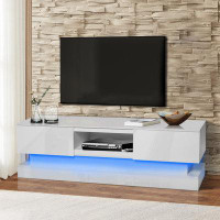 Wrought Studio Morden Tv Stand With Led