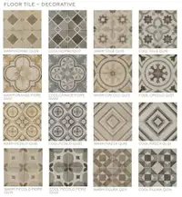 Quartetto™ Colorbody™ Porcelain 8x8 Decorative &amp; Field Tile Available - Great for Floors, Walls or Countertop