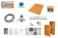 Schluter System variety of Ditra and Kerdi products for local sale (open box good condition / minor cosmetic damage)