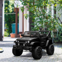 12V BATTERY POWERED KIDS RIDE ON CAR OFF ROAD TRUCK TOY W/ PARENT REMOTE