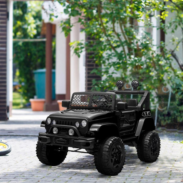 12V BATTERY POWERED KIDS RIDE ON CAR OFF ROAD TRUCK TOY W/ PARENT REMOTE in Toys & Games