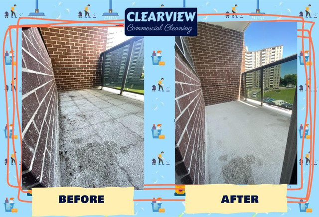 Fast, Professional Balcony Cleaning Restoration Service! FREE ESTIMATE! Serving Entire GTA! in Other in Oakville / Halton Region - Image 3