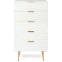 Mercury Row Aitkin 5 Drawer Standard Dresser/Chest
