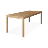 Fit and Touch 86.61" Burlywood Rectangular Solid Wood desks