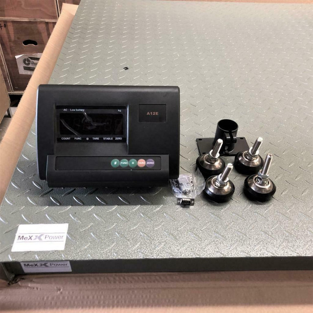 MexX Power Floor Scale, Shipping Scale, Industrial grade Certified 4ftX4ft, 5ftX5ft and Pallet Ramps 10,000Lb in Hand Tools in Toronto (GTA) - Image 4