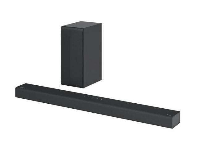 LG S65Q 3.1 ch High Res Audio Sound Bar with DTS Virtual:X in Speakers