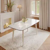 Latitude Run® Modern Style Sintered Stone Dining Table