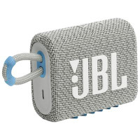JBL Go Eco 3 Waterproof Bluetooth Wireless Speaker - White