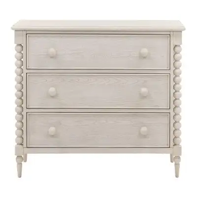 This Marcellina 3-Drawer Dresser is a stylish and practical addition to any bedroom. Crafted with a...