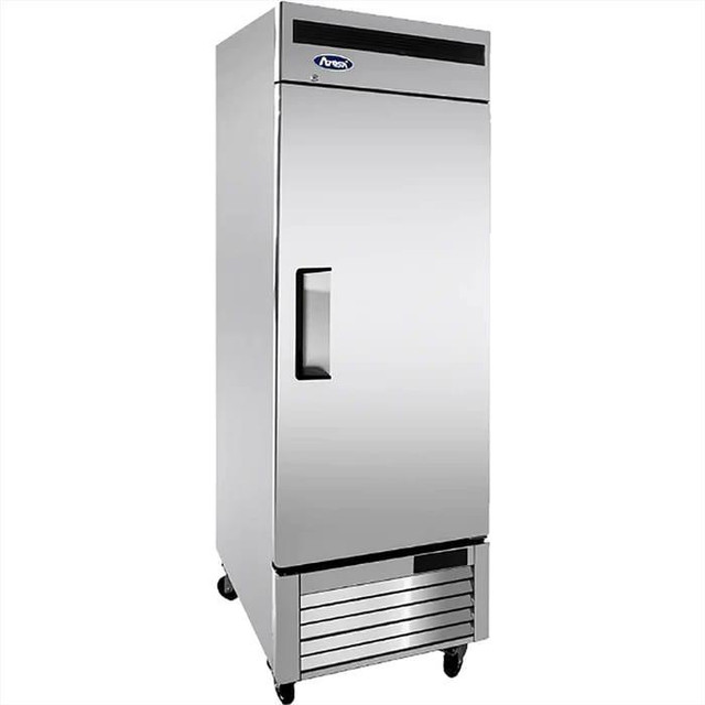 Atosa Single Solid Door 27 Wide Stainless Steel Refrigerator in Other Business & Industrial