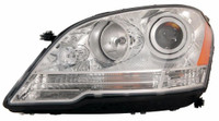 Head Lamp Driver Side Mercedes Ml350 Bluetec 2010-2011 High Quality , MB2502171