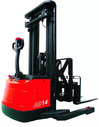 Finance available : Brand new walkie Electric scissor straddle stacker with side shift 4.5M /5M / 5.5M  1.4T (3086 lbs)