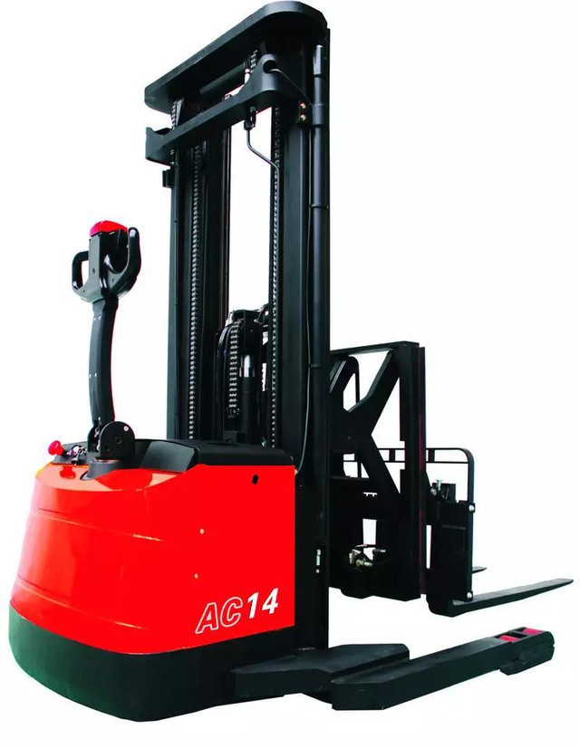 Finance available : Brand new walkie Electric scissor straddle stacker with side shift 4.5M /5M / 5.5M  1.4T (3086 lbs) in Other Business & Industrial