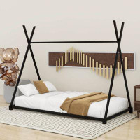 Isabelle & Max™ Adelei Metal Twin Size House Platform Bed