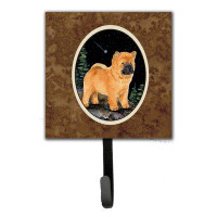 Caroline's Treasures Starry Night Chow Chow Leash Holder and Wall Hook