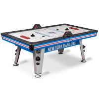 EastPoint Sports NHL 84" Air Hockey Table - Wrap Around Goal, LED Scoring, 4 Pucks and Pushers