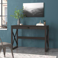 Steelside™ Latitude Run® Talita 45W Small Desk In Natural Oak