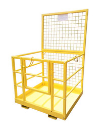 NEW 2 PERSON FORKLIFT SAFETY CAGE 1200 LBS 9194534