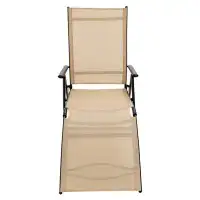 Latitude Run® Chaise de plage inclinable et inclinable Kyong