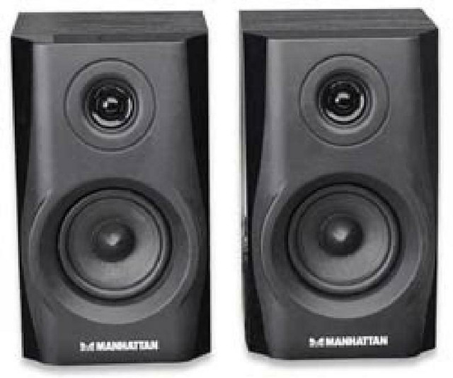 Manhattan 2900BT Hi-Fi Speaker System Bluetooth - 2 Speakers - 1 in General Electronics in West Island - Image 4