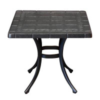 Darby Home Co Pineville Metal Bistro Table — Outdoor Tables & Table Components: From $99