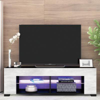 Wrought Studio Tv Stand With Led Lights