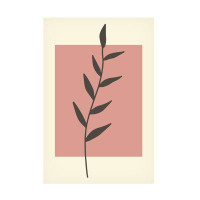 George Oliver Jay Stanley  Abstract Minimal Plants 1 Canvas Art