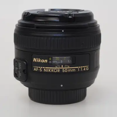 Nikon AF-S 50mm f/1.4G lens (Used ID: 1762)
