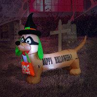 The Holiday Aisle® Inflatable Dog Indoor/Outdoor Decoration
