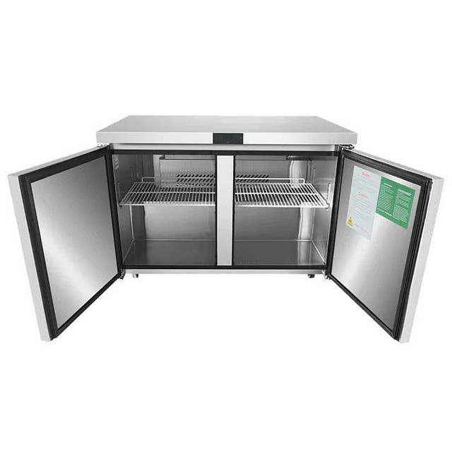 Atosa Double Door 60 Undercounter Freezer Work Table in Other Business & Industrial - Image 4