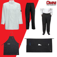 BRAND NEW Commercial Kitchen &amp; Waiter Apparel - ON SALE (Open Ad For More Details)