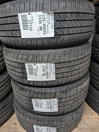 P225/45R19 225/45/19   BRIDGESTONE ECOPIA H/L 422 PLUS (all season summer tires ) TAG # 17116
