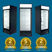 True GDM-26 One Glass Door Commercial Cooler Refrigerator
