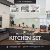 Modern Kitchen, Premium Cabinets at your Budget