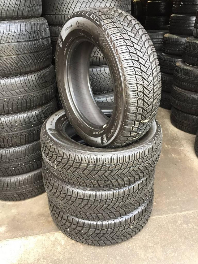 18 SET OF 4 USED WINTER TIRES 235/65R18 MICHELIN X-ICE SNOW SUV TREAD 99% TAKE OFFS in Tires & Rims in Ontario