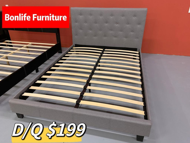 Brand new queen bed frames,Mattress and Sectional sofa on sale! in Beds & Mattresses in Toronto (GTA) - Image 2