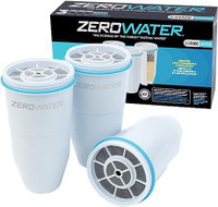 Zerowater Filters 3-Pack Bpa-Free Water for Pitchers and Dispensers NSF