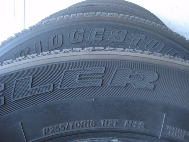 255/70R18, BRIDGESTONE DULER, all season tires in Tires & Rims in Ottawa / Gatineau Area - Image 2