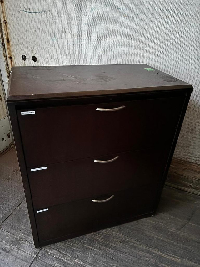Solid Wood Filing Cabinet-Excellent Condition-Call us now! in Bookcases & Shelving Units in Toronto (GTA) - Image 4