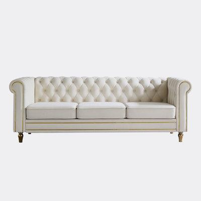 House of Hampton Velvet Sofa for Living Room in Couches & Futons