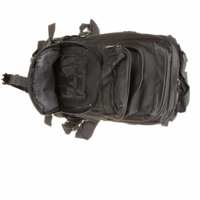 NEW 40L TACTICAL MOLE BLACK BACKPACK HIKING CAMPING BK5043 in Other in Alberta - Image 2