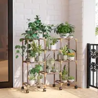 Arlmont & Co. Plant Stand with Wheels